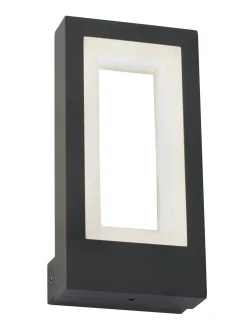 Searchlight LED Wandleuchte außen IP44 Anthrazit Weiß Aluminium* Metall Lampen|Led Außenleuchten