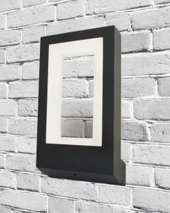 Searchlight LED Wandleuchte außen IP44 Anthrazit Weiß Aluminium* Metall Lampen|Led Außenleuchten