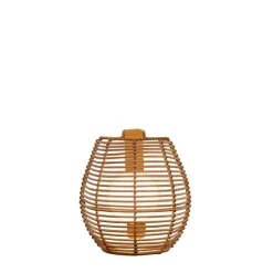 Newgarden LED Wandleuchte außen kabellos Akku IP54 Rattan* Metall Lampen|Feuchtraumleuchten