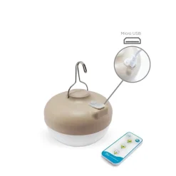 Newgarden LED Wandleuchte außen kabellos Akku IP54 Rattan* Metall Lampen|Feuchtraumleuchten