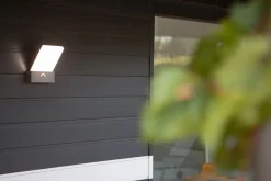 Eco-Light LED Wandleuchte Bewegungssensor IP54 T:14 cm Anthrazit* Metall Lampen|Led Außenleuchten