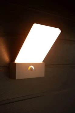 Eco-Light LED Wandleuchte Bewegungssensor IP54 T:14 cm Anthrazit* Metall Lampen|Led Außenleuchten