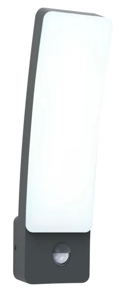 Discount Eco-Light LED Wandleuchte Bewegungsmelder Aluminium 4000 K IP54