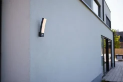 Discount Eco-Light LED Wandleuchte Bewegungsmelder Aluminium 4000 K IP54