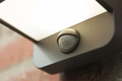 Eco-Light LED Wandleuchte Bewegungsmelder IP54 4000 K Aluminium* Metall Lampen|Led Außenleuchten