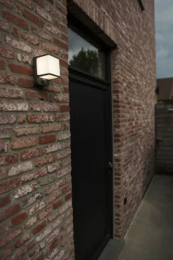 Eco-Light LED Wandleuchte Bewegungsmelder IP54 4000 K Aluminium* Metall Lampen|Led Außenleuchten