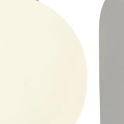 Searchlight LED Wandleuchte Chrom Weiß 3000 K H: 28 cm Metall Glas* Wohnzimmerlampen|Glaslampen