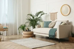 Searchlight LED Wandleuchte dimmbar in Gold Weiß Touch IP44 Ø80 cm* Flurlampen|Metall Lampen