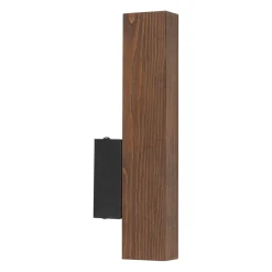 TK Lighting LED Wandleuchte Holz Metall 3000 K H: 31 cm indirektes Licht* Led Lampen|Wandleuchten