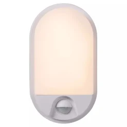 LED Wandleuchte mit Bewegungsmelder Weiß IP54 3000 K* Außenwandleuchten|Feuchtraumleuchten