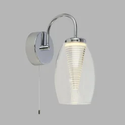 New Searchlight LED Wandleuchte mit Schalter 3000 K 414 lm H: 26,5 cm