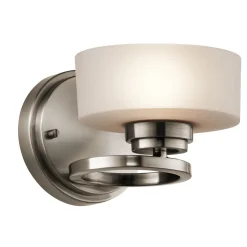 Elstead LED Wandleuchte Modern Rund Hotel Flur Treppe DUNIYA* Wohnzimmerlampen|Glaslampen