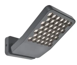 Eco-Light LED Wandleuchte Outdoor Anthrazit 4000 K IP54 beweglich* Metall Lampen|Led Außenleuchten