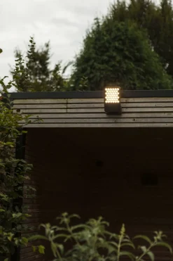 New Eco-Light LED Wandleuchte Outdoor Anthrazit 3000 K IP54 flexibel