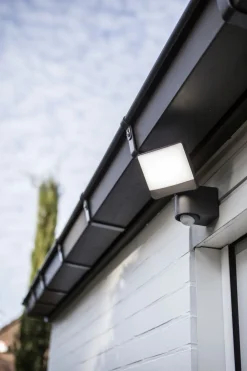 Eco-Light LED Wandleuchte Sensor H:18 cm IP44 5000 K flexibel* Led Außenleuchten|Außenwandleuchten