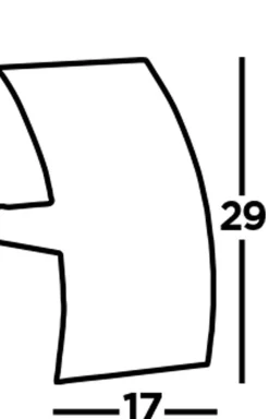 Searchlight LED Wandleuchte Up Down Chrom Klar H: 29 cm Glas Metall* Led Lampen|Wandleuchten