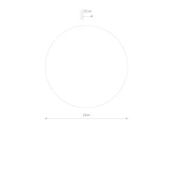 Best Nowodvorski LED Wandspiegel beleuchtet Ø 19 cm 3000 K 30 lm rund