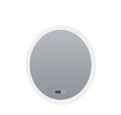 Searchlight LED Wandspiegel mit Licht Touch Dimmer IP44 28 W rund* Flurlampen|Metall Lampen