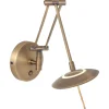 Steinhauer LED Wandspot in Bronze mit Stecker dimmbar beweglich* Led Lampen|Spots