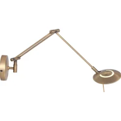 Steinhauer LED Wandspot in Bronze mit Stecker dimmbar beweglich* Led Lampen|Spots