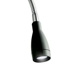 Searchlight LED Wandspot mit Flexarm Schalter 6500 K in Schwarz* Bürolampen|Wohnzimmerlampen