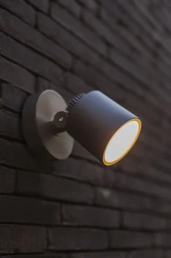 New Eco-Light LED Wandstrahler Aluminium verstellbar IP54 3000 K 6 W