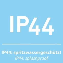 Paul Neuhaus LED Wandstrahler Zugschalter IP44 flexibel in Aluminium* Wandleuchten|Flurlampen