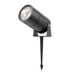 Best Maytoni LED Wegeleuchte Aluminium Glas 22,2 cm mit Erdspieß