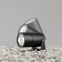 Best Maytoni LED Wegeleuchte Aluminium Glas 22,2 cm mit Erdspieß