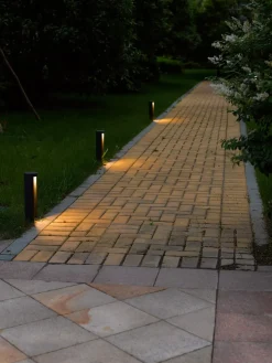 LED Wegeleuchte Aluminium Schwarz 25 cm IP54 3000 K* Wegeleuchten|Led Außenleuchten