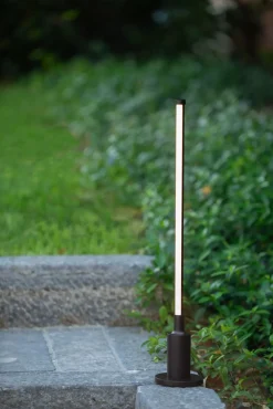 LED Wegeleuchte Aluminium 3000 K IP54 H:58 cm Erdspieß* Wegeleuchten|Led Außenleuchten