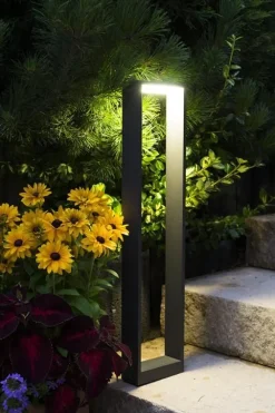 Best SU-MA LED Wegeleuchte eckig IP54 80cm Anthrazit 4000K