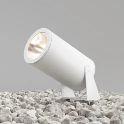 Maytoni LED Wegeleuchte mit Erdspieß Glas Aluminium IP65 Weiß* Wegeleuchten|Led Außenleuchten