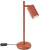 Sollux Leselampe GU10 43 cm hoch Aluminium in Rot Modern schwenkbar* Bürolampen|Schlafzimmer Lampen