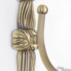 New Giovanni Battista Leuchter Wandlampe aus Echt-Messing in Bronze