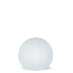 Newgarden Leuchtkugel Kabel Stecker Weiß IP65 E27 LED 2700K Ø50cm* Metall Lampen|Kugellampen