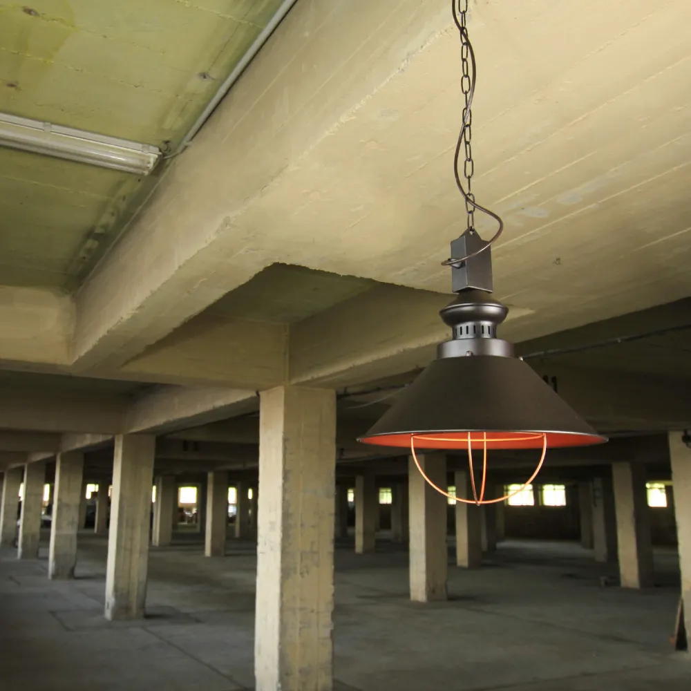 Best Nowodvorski Loft Hängeleuchte mit Kette braun/kupfer