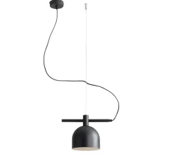 ALDEX Loft Pendelleuchte E27 Schwarz Metall 28 cm lang* Bürolampen|Feuchtraumleuchten
