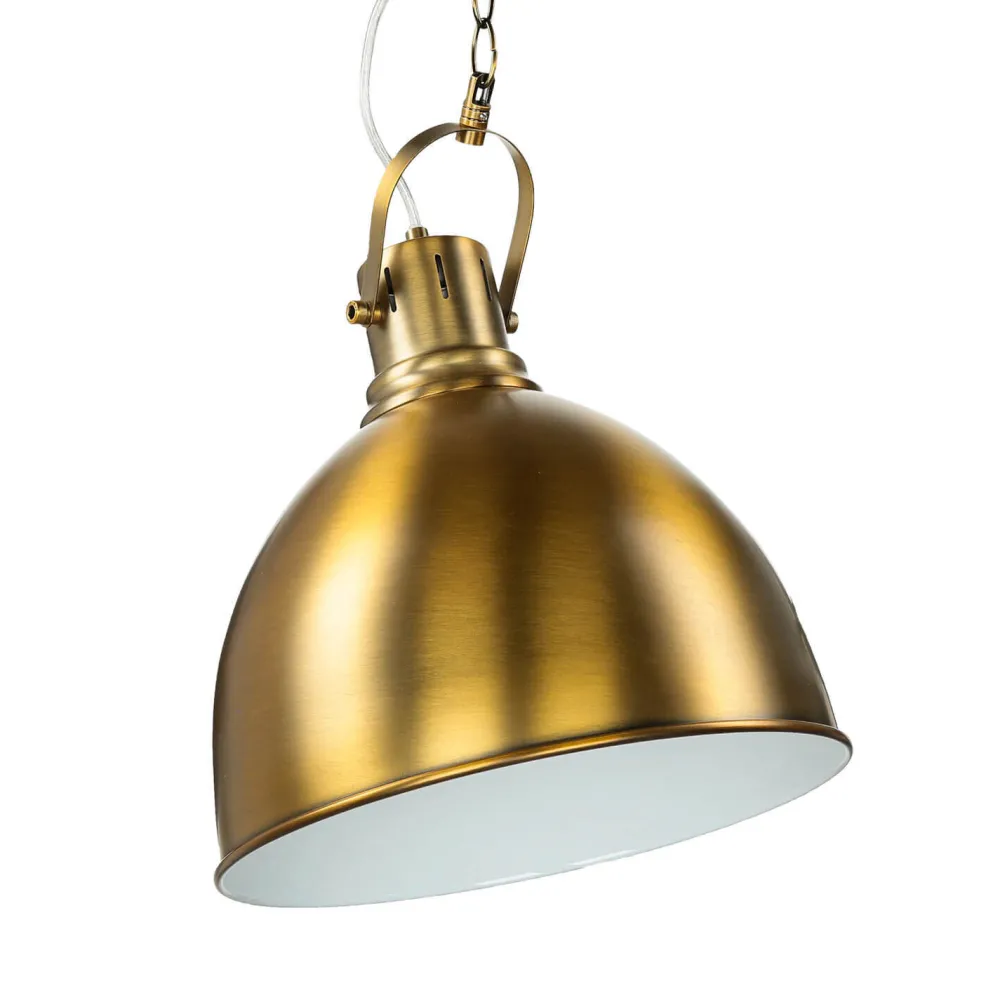 Sale Trio Reality Loft Pendelleuchte in Messing antik