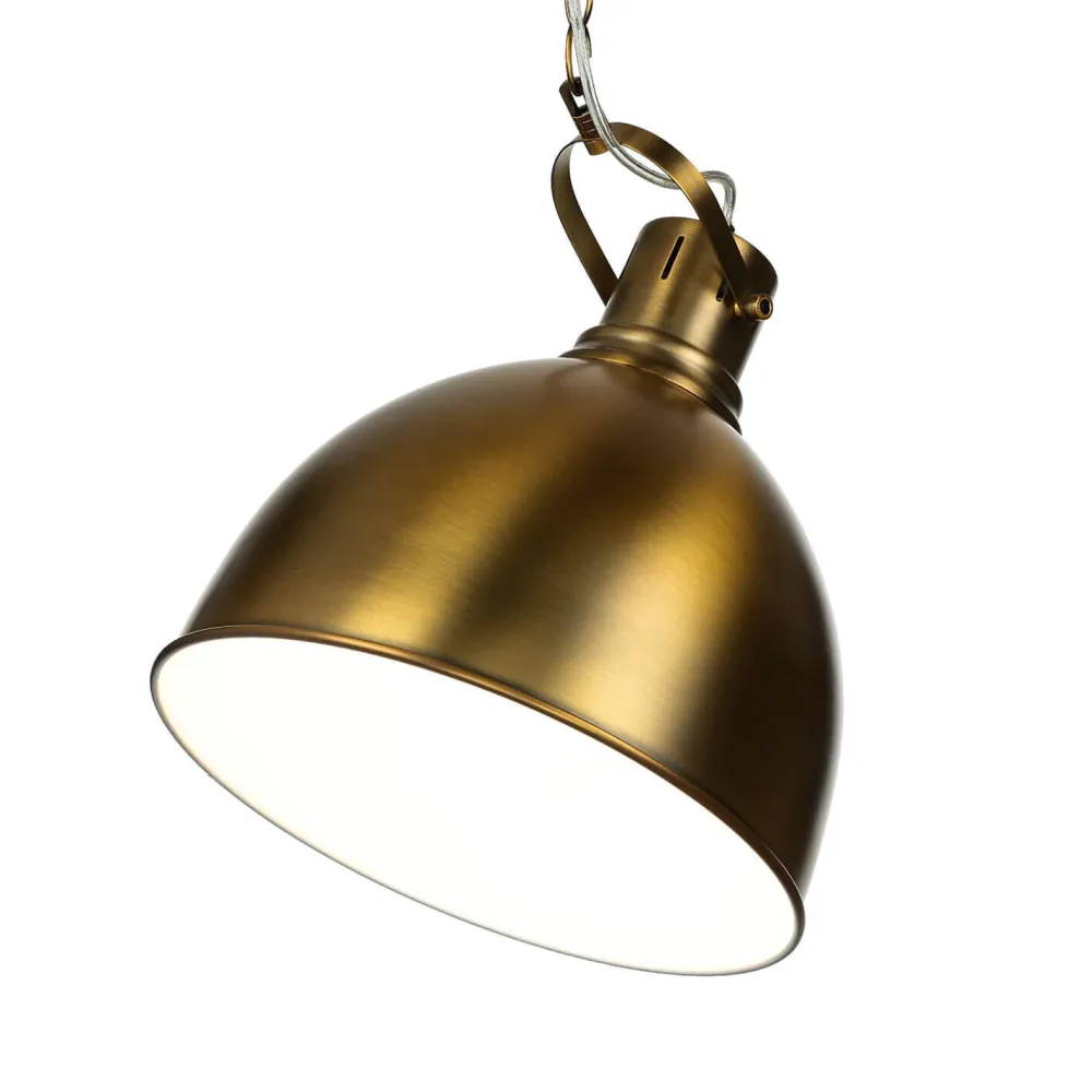 Sale Trio Reality Loft Pendelleuchte in Messing antik