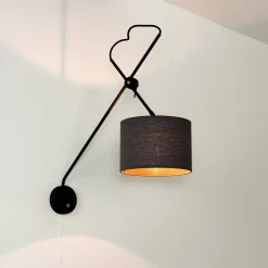 Nowodvorski Loft Wandleuchte mit Schalter VIPER flexibel Grau* Wandleuchten|Moderne Lampen