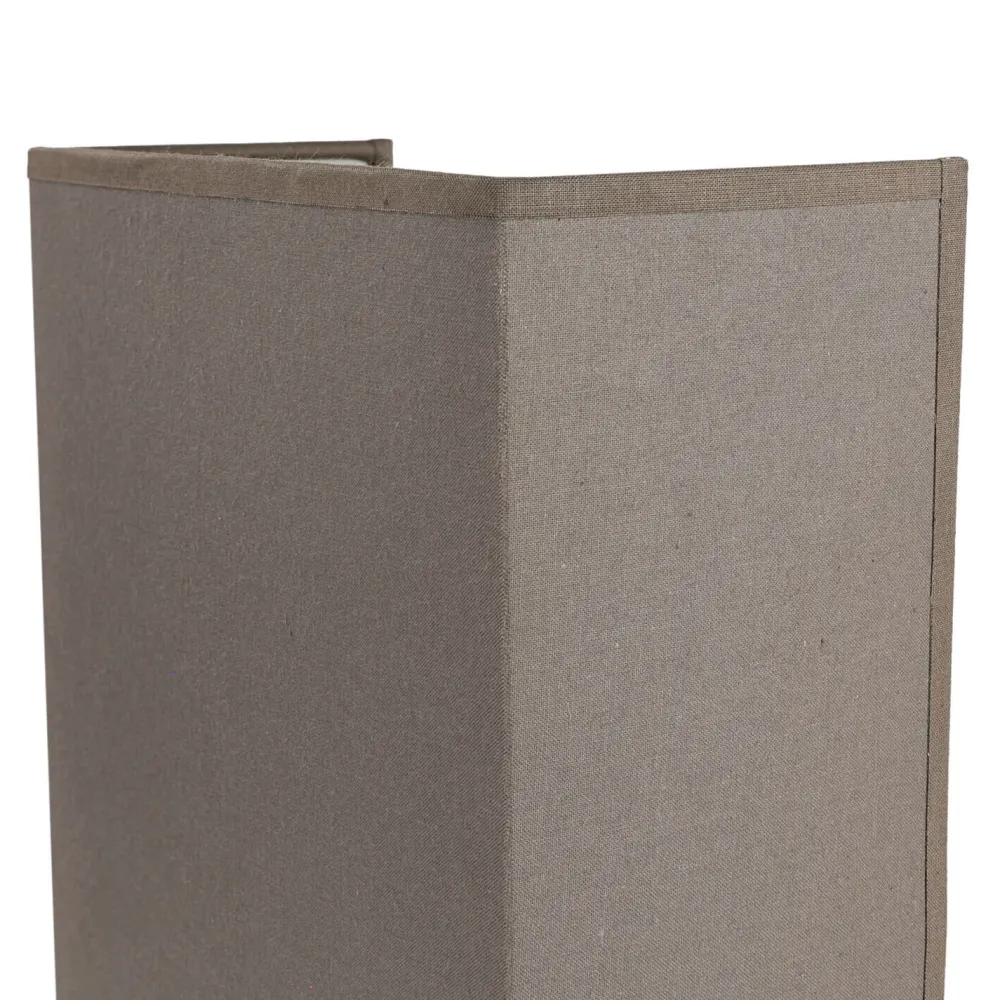 Online Duolla Loft Wandleuchte Stoff Schirm Taupe Loft Design E27