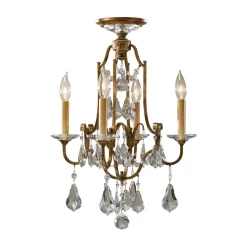 New Elstead Lüster CANDELA 14 Bronze Antik kürzbar Ø41cm Lampe