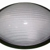 Lido Maritime Außenlampe Schwarz Weiß IP44 B:22cm Bullauge