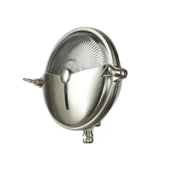 New Lido Maritime Außenleuchte Messing Ø18cm IP64 in Nickel