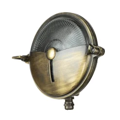 Online Lido Maritime Außenleuchte Rund Ø18cm aus Messing IP64