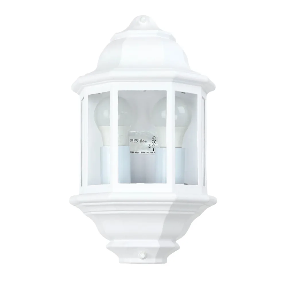 Easylight Maritime Außenleuchte Wandlaterne LIVORNO weiß E27* Rustikale Lampen|Maritime Lampen