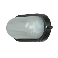 Lido Maritime Außenwandleuchte IP44 B:21cm Schwarz Weiß E27* Rustikale Lampen|Maritime Lampen