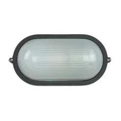 Lido Maritime Außenwandleuchte IP44 B:21cm Schwarz Weiß E27* Rustikale Lampen|Maritime Lampen