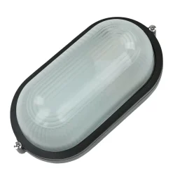 Lido Maritime Außenwandleuchte IP44 B:21cm Schwarz Weiß E27* Rustikale Lampen|Maritime Lampen